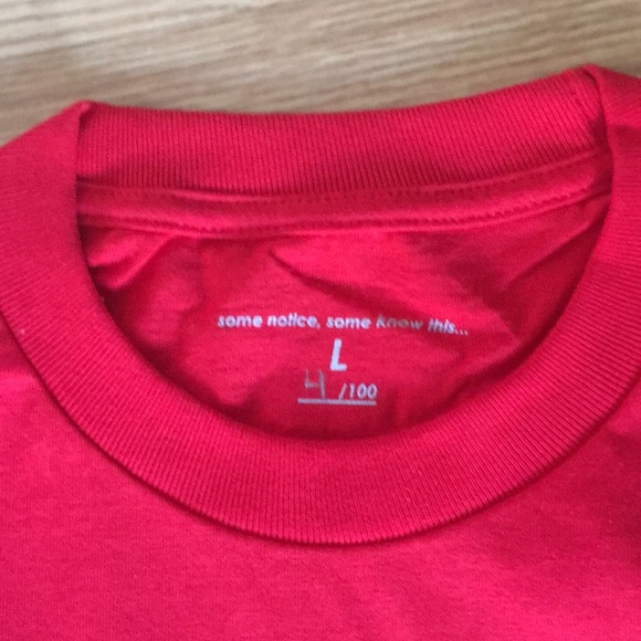 NWT Aaron’s World Box Logo s/s t shirt size large - Picture 3 of 4